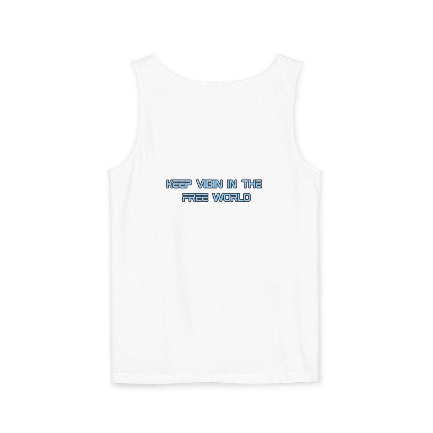 Unisex Floral Graphic Tank Top with Motivational Text